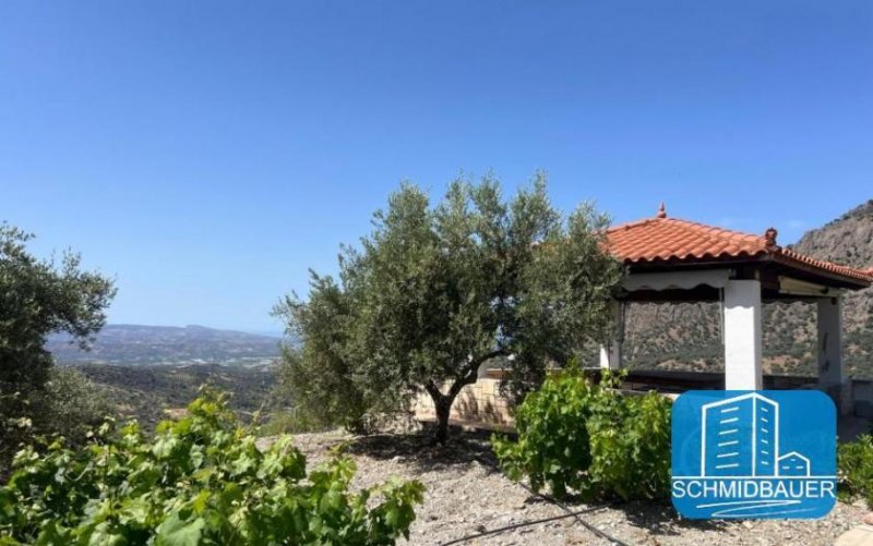 Grigoria MIT VIDEO - Südkreta: Haus mit spektakulärer Aussicht und großem Garten in Grigoria zu verkaufen Haus kaufen